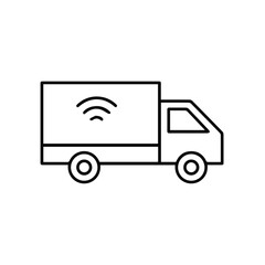 Truck icon symbol vector illustration
