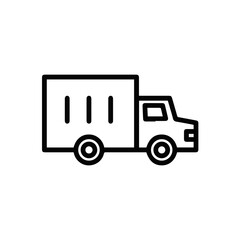 Truck icon symbol vector illustration
