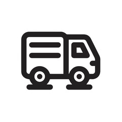 Truck icon symbol vector illustration
