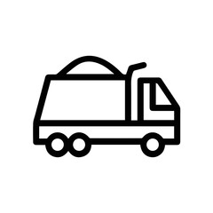 Truck icon symbol vector illustration
