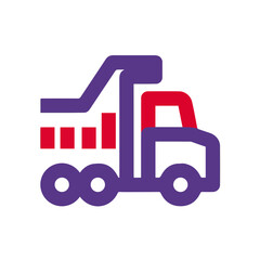 Truck icon symbol vector illustration
