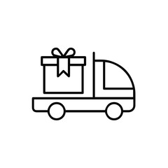 Truck icon symbol vector illustration
