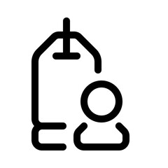 Obraz premium product sales icon with line style, perfect for user interface projects