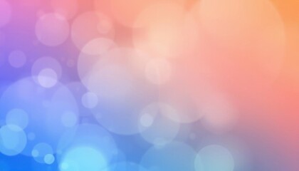 blurred background with a lot of circles of different colors