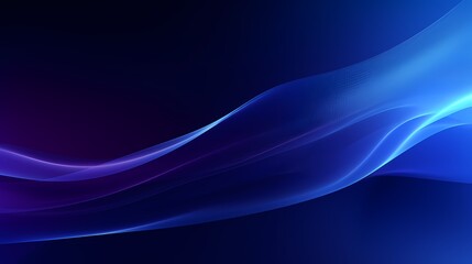 Naklejka premium digital technology abstract blue curve lines poster background
