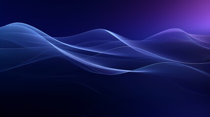 digital technology abstract blue curve lines poster background