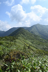 Climbing Mt. Shirasuna, Gunma, Japan
