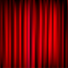 Red Silk Fabric Texture Design Template