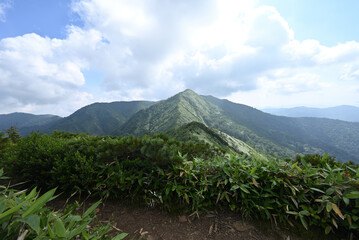 Climbing Mt. Shirasuna, Gunma, Japan