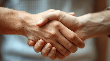 Businessmen Handshake Isolated on White Background - Partnership, Agreement, Negotiation, Trust, Teamwork, Success