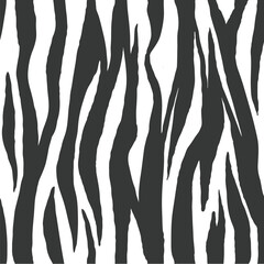 Zebra Pattern Texture Design Template