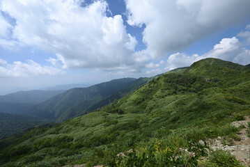 Climbing Mt. Shirasuna, Gunma, Japan