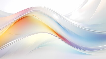 Naklejka premium Digital technology rainbow light refraction abstract poster web page background