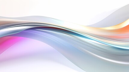 Digital technology rainbow light refraction abstract poster web page background