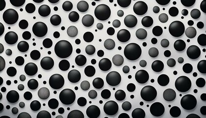 モノトーンの反転ドット柄Monotone inverted dot pattern
