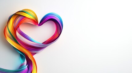 Fototapeta premium Rainbow Heart