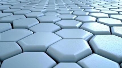 Obraz premium 3d Hexagonal Hexagons pattern