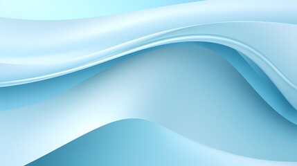 Fototapeta premium digital technology blue and white abstract curve poster background