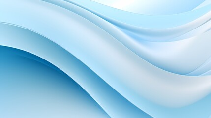 Obraz premium digital technology blue and white abstract curve poster background