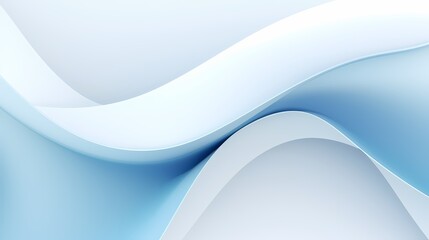 Fototapeta premium digital technology blue and white abstract curve poster background