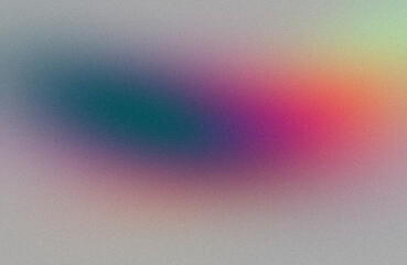 Retro colors grainy gradient backdrop design. Abstract pink purple orange green blue white colors noisy gradient, Vibrant color flow, glowing, shine, bright, noise texture effect, banner, poster