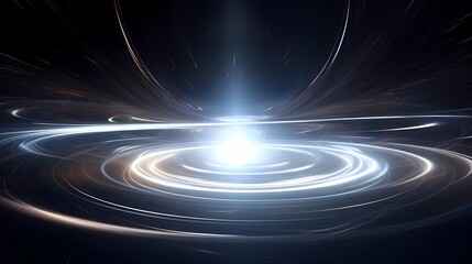 Obraz premium digital technology futuristic silver white luminous energy poster background