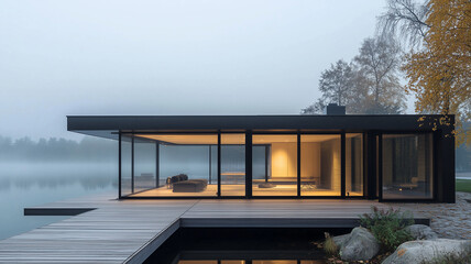 Fototapeta premium house in the park