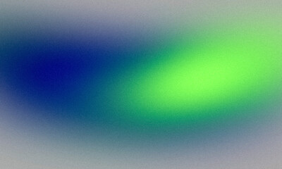 Retro colors grainy gradient backdrop design. Abstract green blue white colors noisy gradient, Vibrant color flow, glowing, shine, bright, noise texture effect, banner, poster