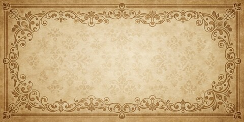 Classic dull paper design with a decorative background , vintage, retro, old-fashioned, antique, texture, pattern, backdrop