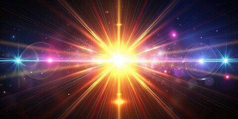 Optical flares effect adding a beautiful abstract light background in videos, abstract, glowing, light
