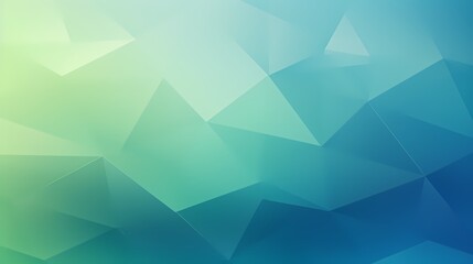 Obraz premium digital technology blue green abstract lines geometric poster background
