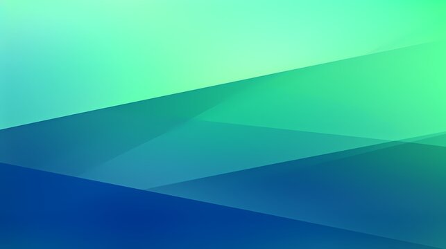 Fototapeta digital technology blue green abstract lines geometric poster background