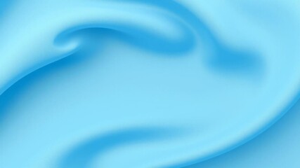 Abstract blue wavy cloth with intricate folds and curves, abstract, curve