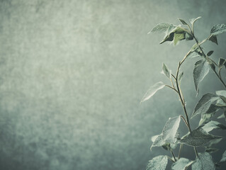 Muted sage green background with slight texture, minimal design focus for creating a calm, natural aesthetic for product display or marketing.