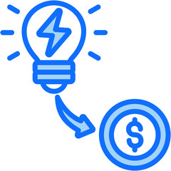 Idea Make Money Icon