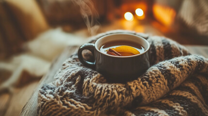 Hot ginger tea