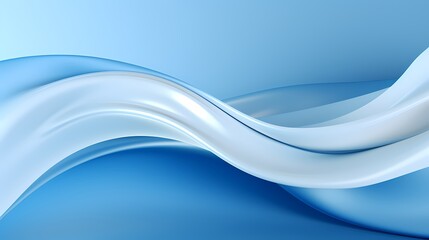 Fototapeta premium digital technology gray and blue abstract curve lines poster background