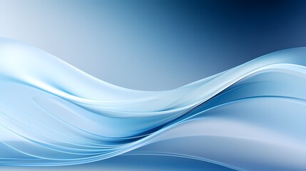 digital technology gray and blue abstract curve lines poster background