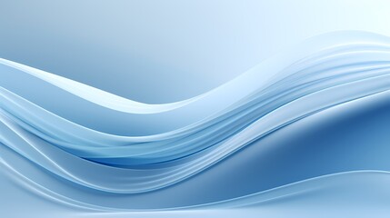 digital technology gray and blue abstract curve lines poster background