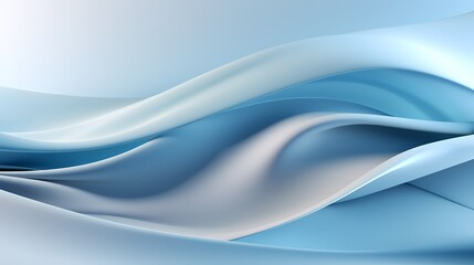 Fototapeta premium digital technology gray and blue abstract curve lines poster background