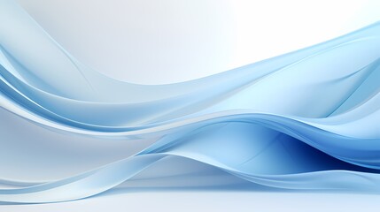 Fototapeta premium digital technology gray and blue abstract curve lines poster background