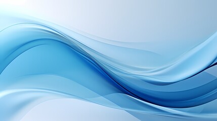 Fototapeta premium digital technology gray and blue abstract curve lines poster background