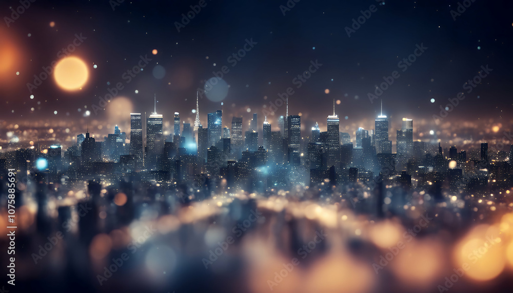 Poster iot light modern community teamwork idea futuristic cyberspace data online digital smart connection 