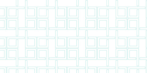 Geometric shape multi colour pattern design | Decorative seamless pattern background with modern shape for texture, greeting | Elegant luxury patter background with light teal colour  