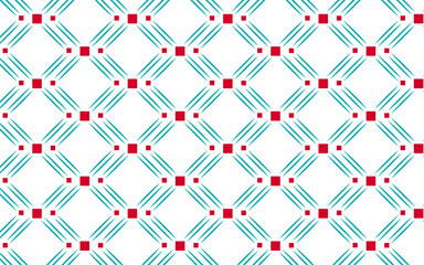 Seamless pattern with geometric shape | New shape modern pattern background | Texture line square dot pattern design with gradient color