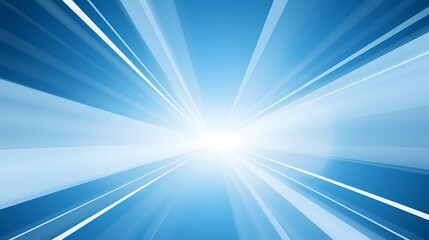digital technology blue luminous rays poster background