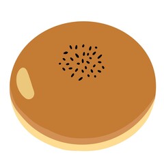 シンプルでかわいいあんぱん