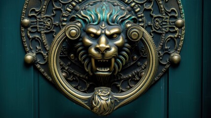 Lion Door Knocker
