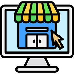 Online Shop Icon