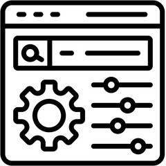 Web Management Icon